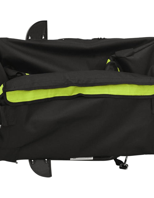 Încărcați imaginea în vizualizatorul Galerie, Remorcă de marfă pentru biciclete, negru &amp; verde, 30 kg, fier Lando - Lando
