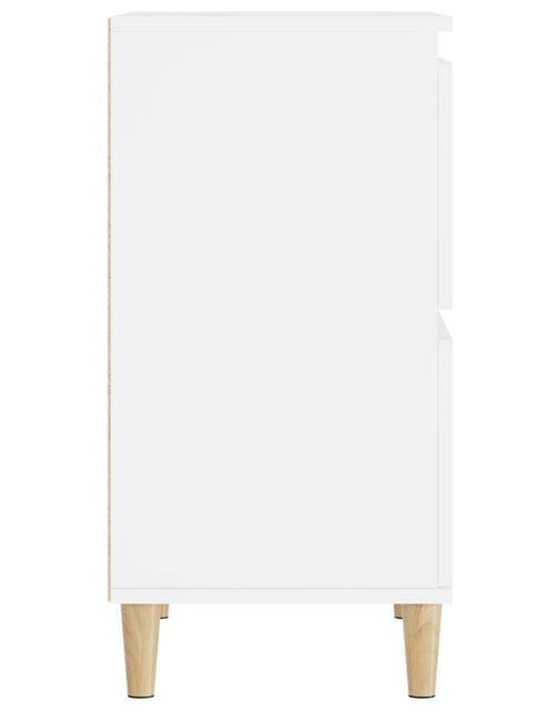 Încărcați imaginea în vizualizatorul Galerie, Servante, 3 buc, alb, 60x35x70 cm, lemn prelucrat Lando - Lando
