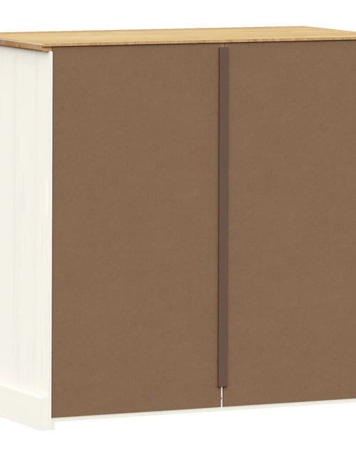 Încărcați imaginea în vizualizatorul Galerie, Comodă cu sertare VIGO, alb, 80x40x76 cm, lemn masiv de pin - Lando
