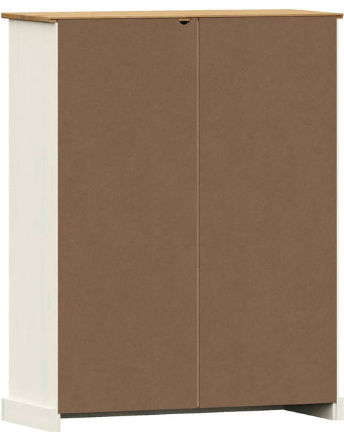 Încărcați imaginea în vizualizatorul Galerie, Bibliotecă VIGO, alb, 90x35x114,5 cm, lemn masiv de pin Lando - Lando
