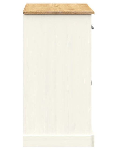 Загрузите изображение в средство просмотра галереи, Servantă cu sertare VIGO, alb, 113x40x75 cm, lemn masiv de pin Lando - Lando
