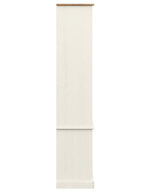 Încărcați imaginea în vizualizatorul Galerie, Bibliotecă „VIGO”, alb, 85x35x170 cm, lemn masiv de pin Lando - Lando
