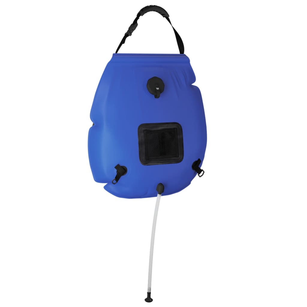 Sac de duș de camping, albastru, 20 L, PVC Lando - Lando