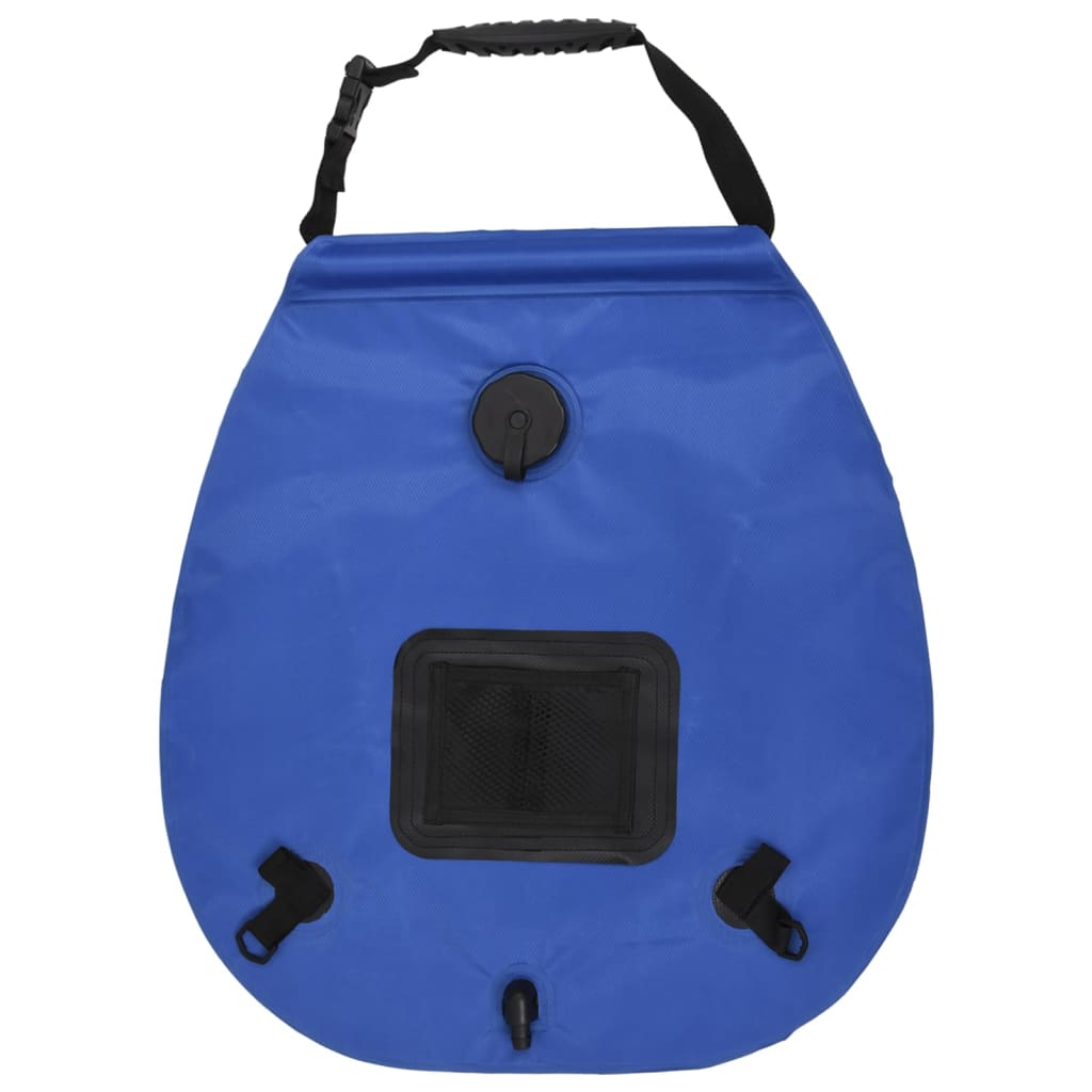 Sac de duș de camping, albastru, 20 L, PVC Lando - Lando