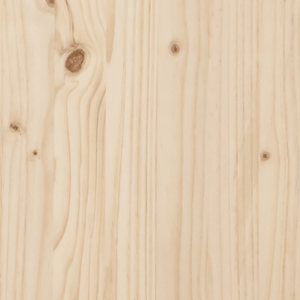 Pat de câini, 55,5x45,5x28 cm, lemn masiv de pin - Lando