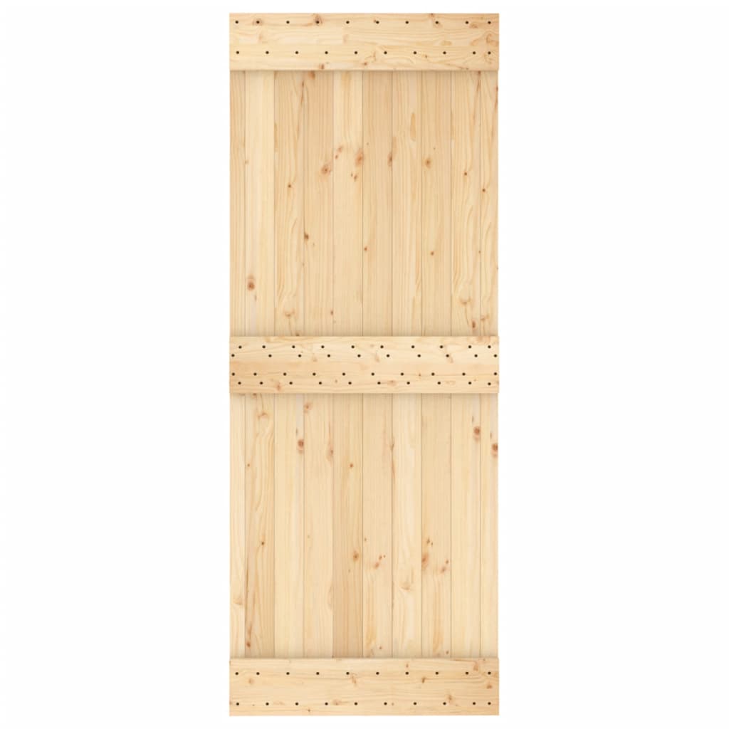 Ușă „NARVIK”, 80x210 cm, lemn masiv de pin - Lando