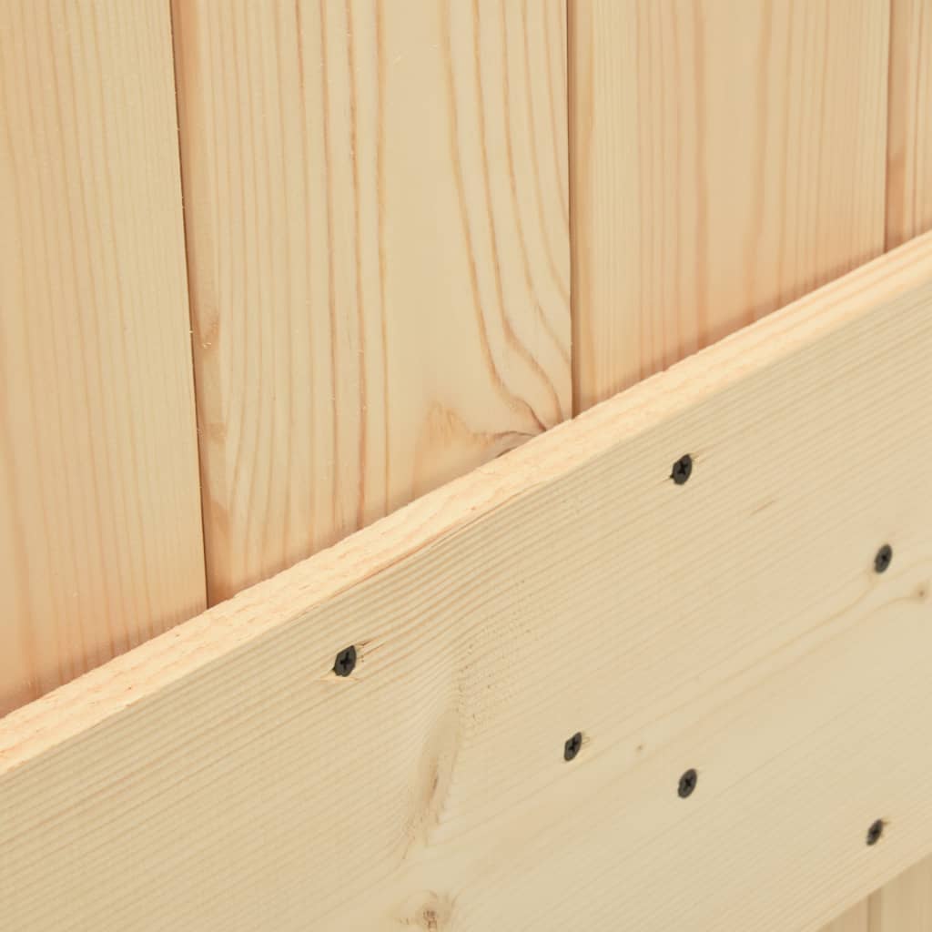 Ușă „NARVIK”, 80x210 cm, lemn masiv de pin - Lando