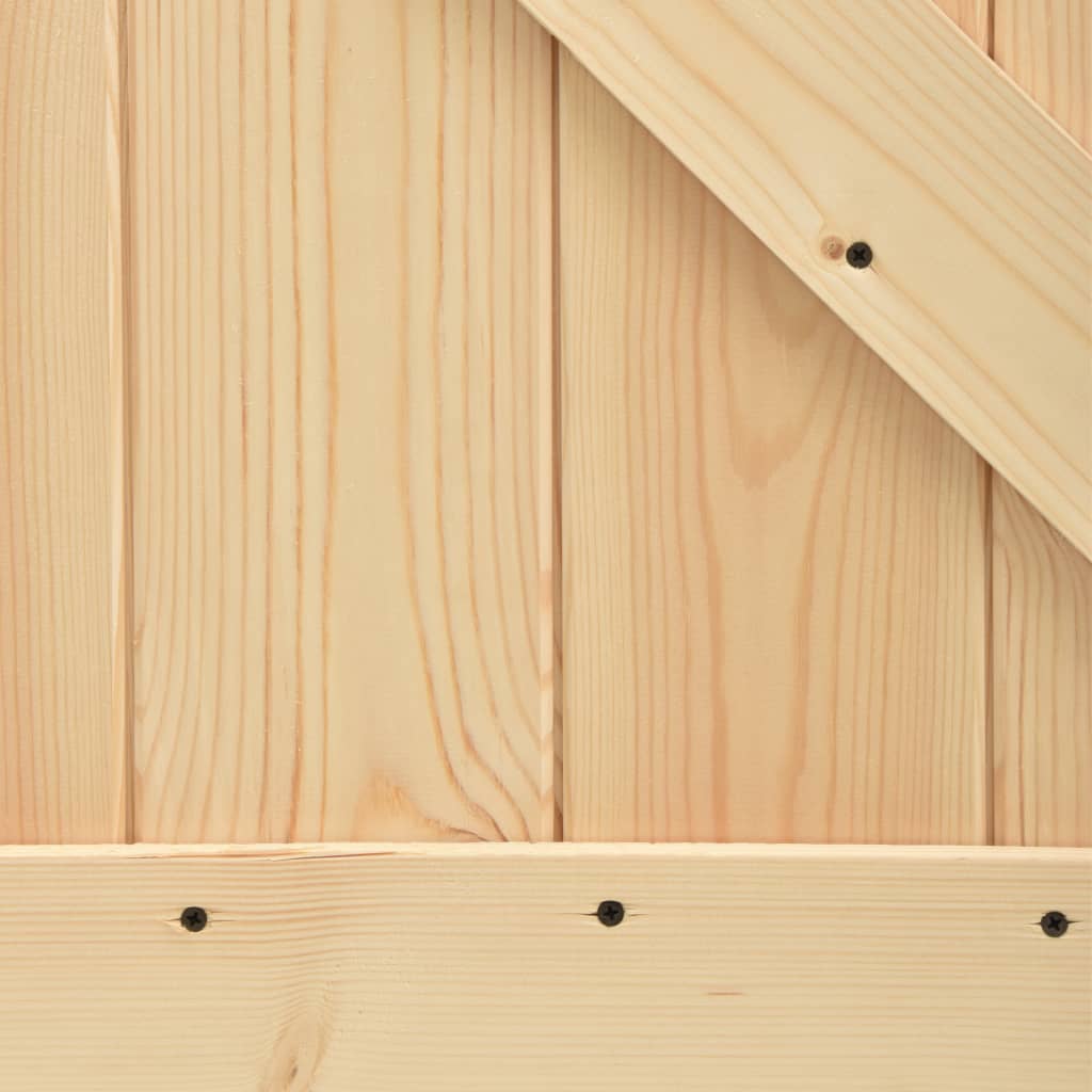 Ușă „NARVIK”, 85x210 cm, lemn masiv de pin - Lando