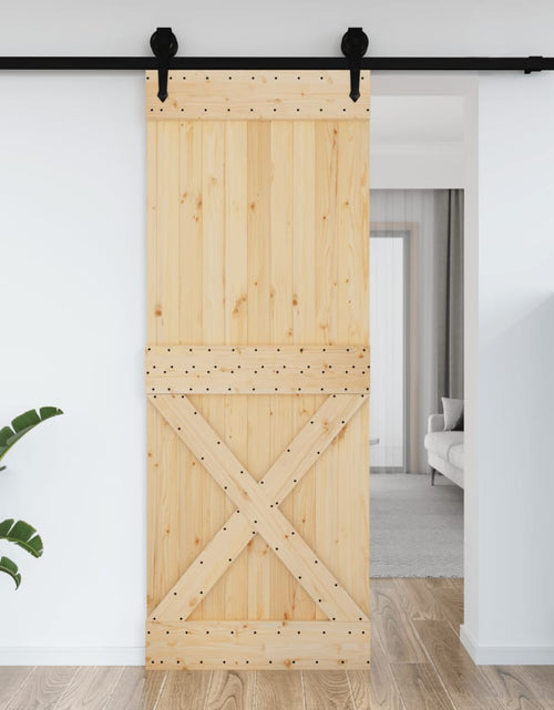 Încărcați imaginea în vizualizatorul Galerie, Ușă „NARVIK”, 85x210 cm, lemn masiv de pin - Lando
