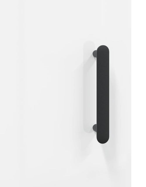 Încărcați imaginea în vizualizatorul Galerie, Servantă, alb extralucios, 69,5x34x90 cm, lemn compozit - Lando
