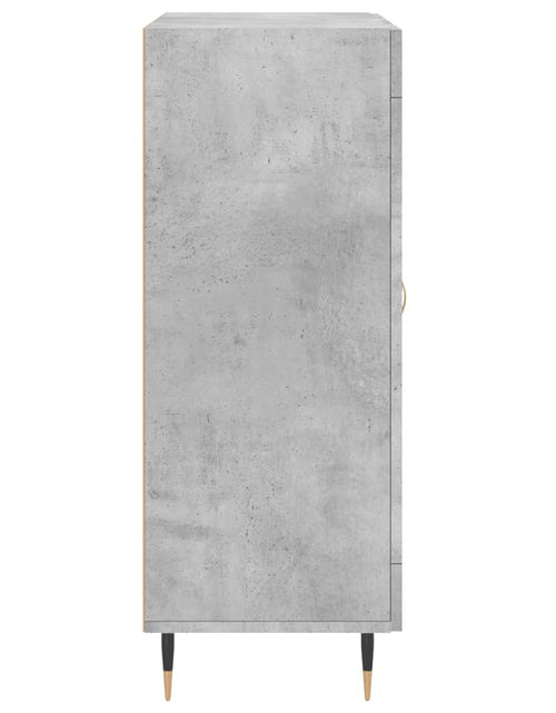 Încărcați imaginea în vizualizatorul Galerie, Servantă, gri beton, 69,5x34x90 cm, lemn compozit - Lando
