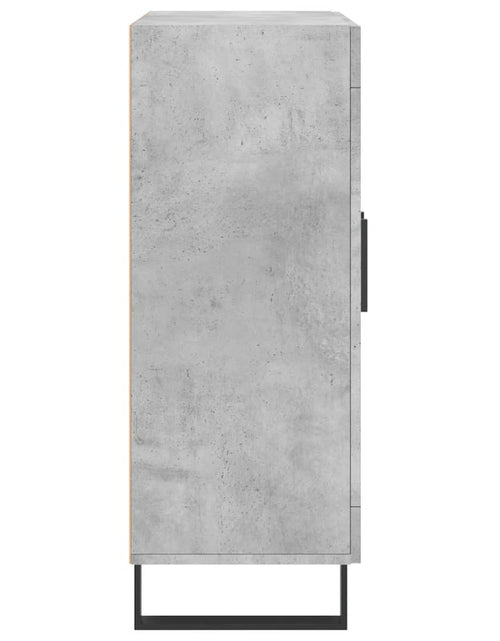 Загрузите изображение в средство просмотра галереи, Servantă, gri beton, 69,5x34x90 cm, lemn compozit - Lando
