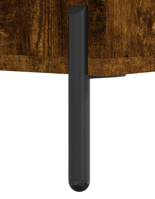Încărcați imaginea în vizualizatorul Galerie, Dulap cu rafturi, stejar fumuriu, 69,5x32,5x90 cm lemn compozit Lando - Lando
