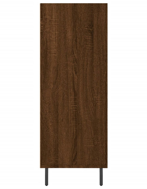 Încărcați imaginea în vizualizatorul Galerie, Dulap cu rafturi, stejar maro, 69,5x32,5x90 cm, lemn compozit Lando - Lando
