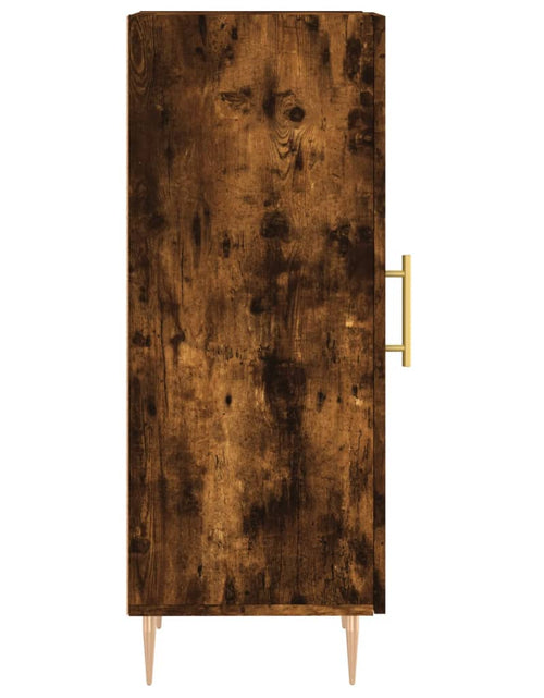 Încărcați imaginea în vizualizatorul Galerie, Servantă, stejar fumuriu, 34,5x34x90 cm, lemn compozit Lando - Lando
