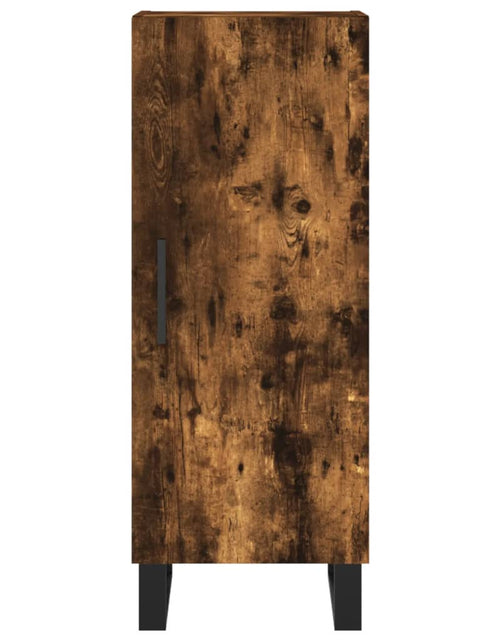 Загрузите изображение в средство просмотра галереи, Servantă, stejar fumuriu, 34,5x34x90 cm, lemn compozit Lando - Lando
