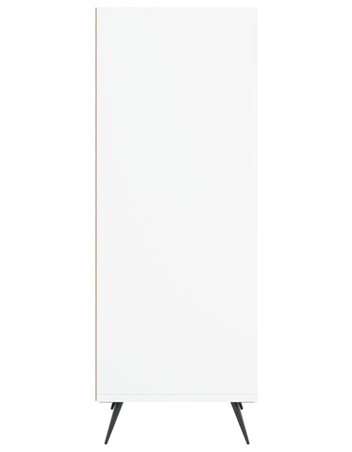 Загрузите изображение в средство просмотра галереи, Dulap cu rafturi, alb, 34,5x32,5x90 cm, lemn compozit Lando - Lando
