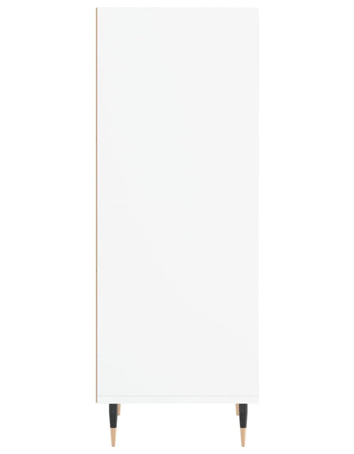 Încărcați imaginea în vizualizatorul Galerie, Servantă, alb, 34,5x32,5x90 cm, lemn prelucrat Lando - Lando
