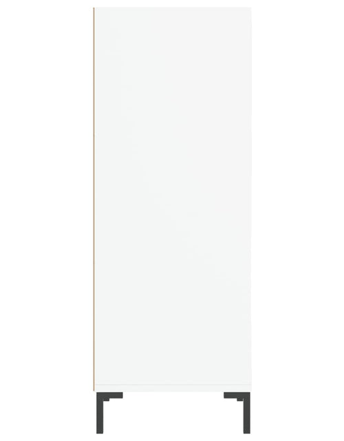Încărcați imaginea în vizualizatorul Galerie, Servantă, alb, 34,5x32,5x90 cm, lemn prelucrat - Lando
