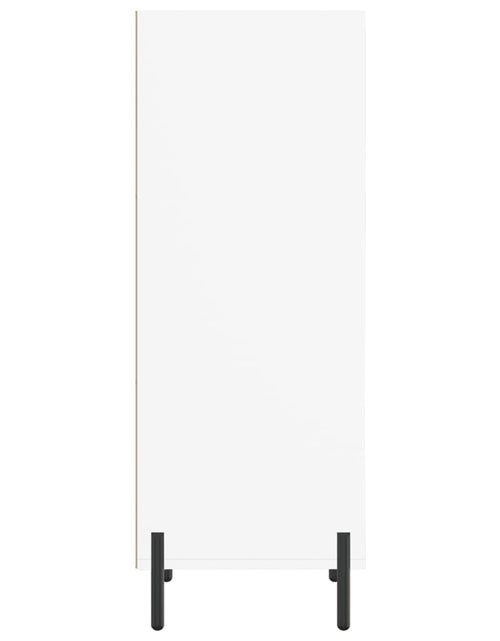Încărcați imaginea în vizualizatorul Galerie, Servantă, alb, 34,5x32,5x90 cm, lemn prelucrat Lando - Lando
