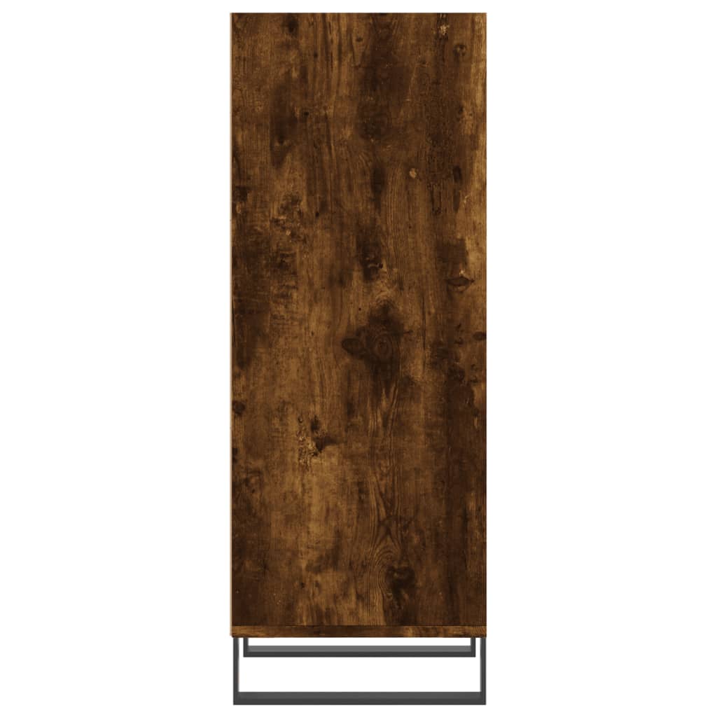 Servantă, stejar fumuriu, 34,5x32,5x90 cm, lemn prelucrat Lando - Lando