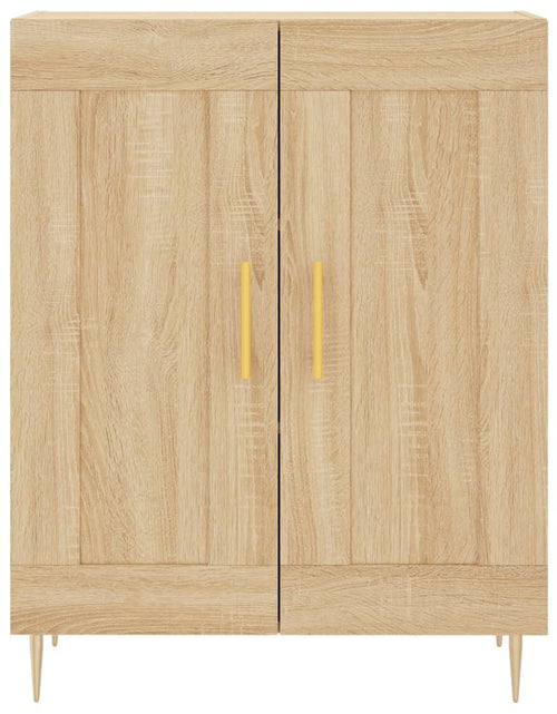 Încărcați imaginea în vizualizatorul Galerie, Servantă, stejar sonoma, 69,5x34x90 cm, lemn compozit Lando - Lando
