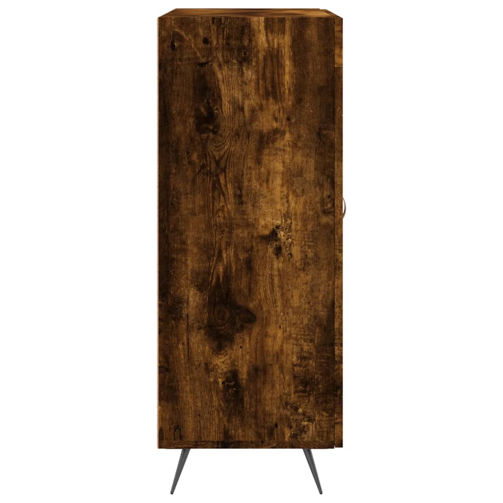 Servantă, stejar fumuriu, 69,5x34x90 cm, lemn compozit Lando - Lando