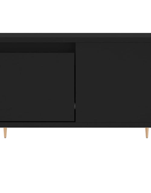 Încărcați imaginea în vizualizatorul Galerie, Măsuță de cafea, negru, 55x55x36,5 cm, lemn prelucrat Lando - Lando
