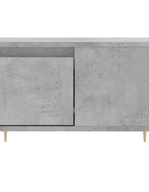 Încărcați imaginea în vizualizatorul Galerie, Măsuță de cafea, gri beton, 55x55x36,5 cm, lemn prelucrat Lando - Lando
