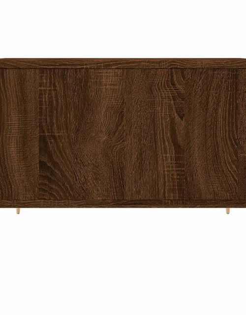 Încărcați imaginea în vizualizatorul Galerie, Măsuță de cafea, stejar maro, 55x55x36,5 cm, lemn prelucrat Lando - Lando
