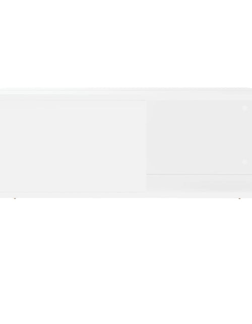 Încărcați imaginea în vizualizatorul Galerie, Măsuță de cafea, alb, 80x80x36,5 cm, lemn prelucrat Lando - Lando
