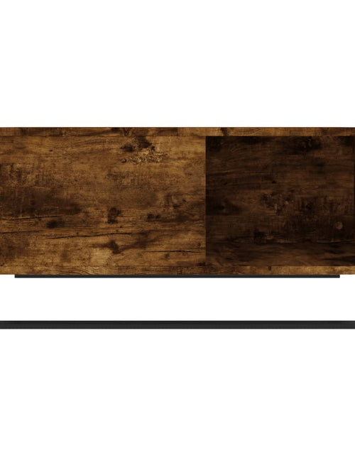 Încărcați imaginea în vizualizatorul Galerie, Măsuță de cafea, stejar afumat, 80x80x36,5 cm, lemn prelucrat Lando - Lando
