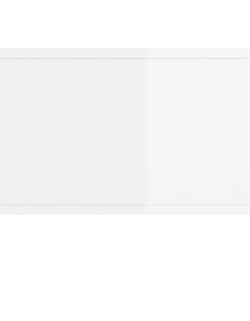 Загрузите изображение в средство просмотра галереи, Măsuță de cafea, alb extralucios, 90x50x36,5 cm, lemn compozit Lando - Lando
