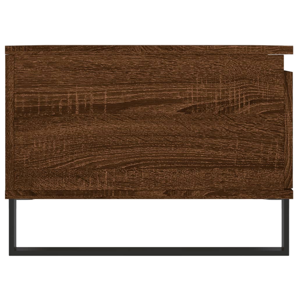 Măsuță de cafea, stejar maro, 90x50x36,5 cm, lemn prelucrat Lando - Lando