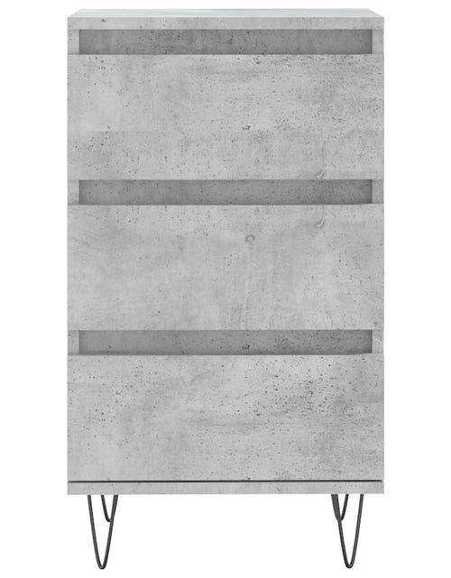 Загрузите изображение в средство просмотра галереи, Servantă, gri beton, 40x35x70 cm, lemn prelucrat Lando - Lando
