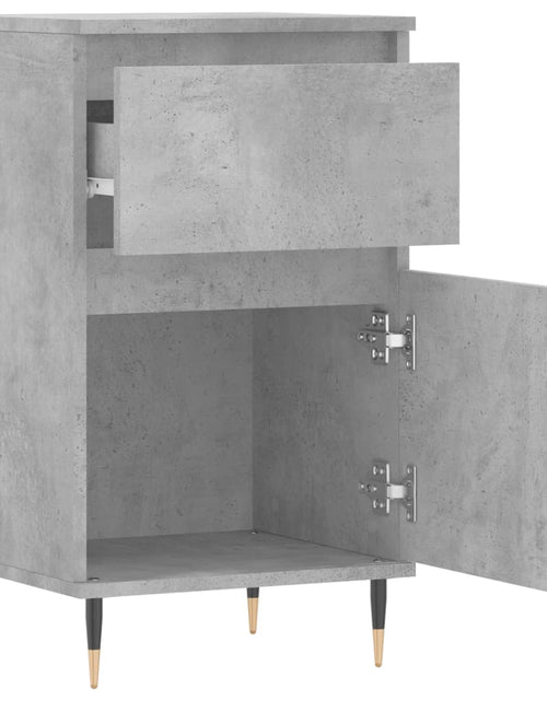 Загрузите изображение в средство просмотра галереи, Servantă, gri beton, 40x35x70 cm, lemn prelucrat - Lando
