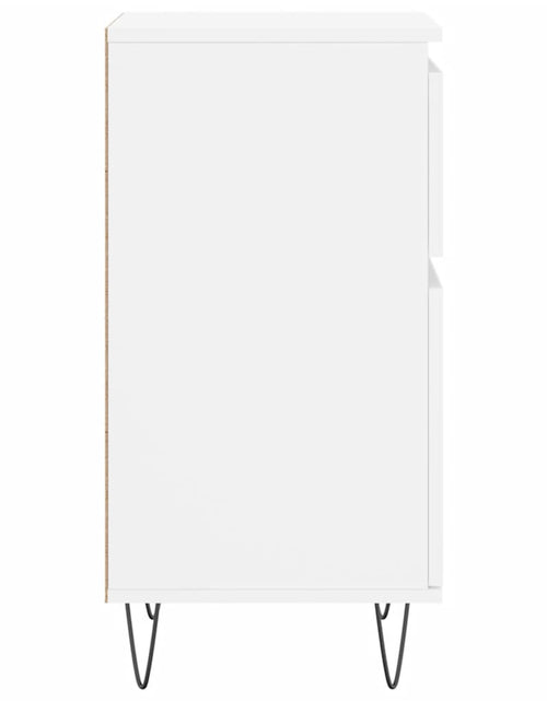 Încărcați imaginea în vizualizatorul Galerie, Servantă, alb, 40x35x70 cm, lemn prelucrat - Lando
