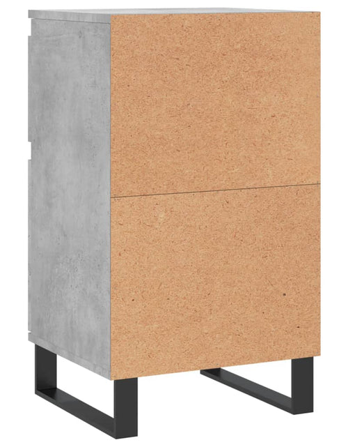Загрузите изображение в средство просмотра галереи, Servante, 2 buc., gri beton, 40x35x70 cm, lemn prelucrat - Lando
