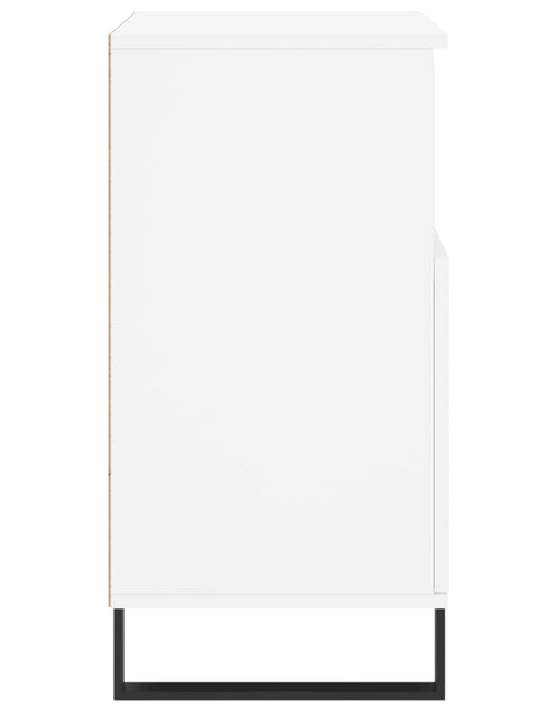 Загрузите изображение в средство просмотра галереи, Servantă, alb, 60x35x70 cm, lemn prelucrat - Lando
