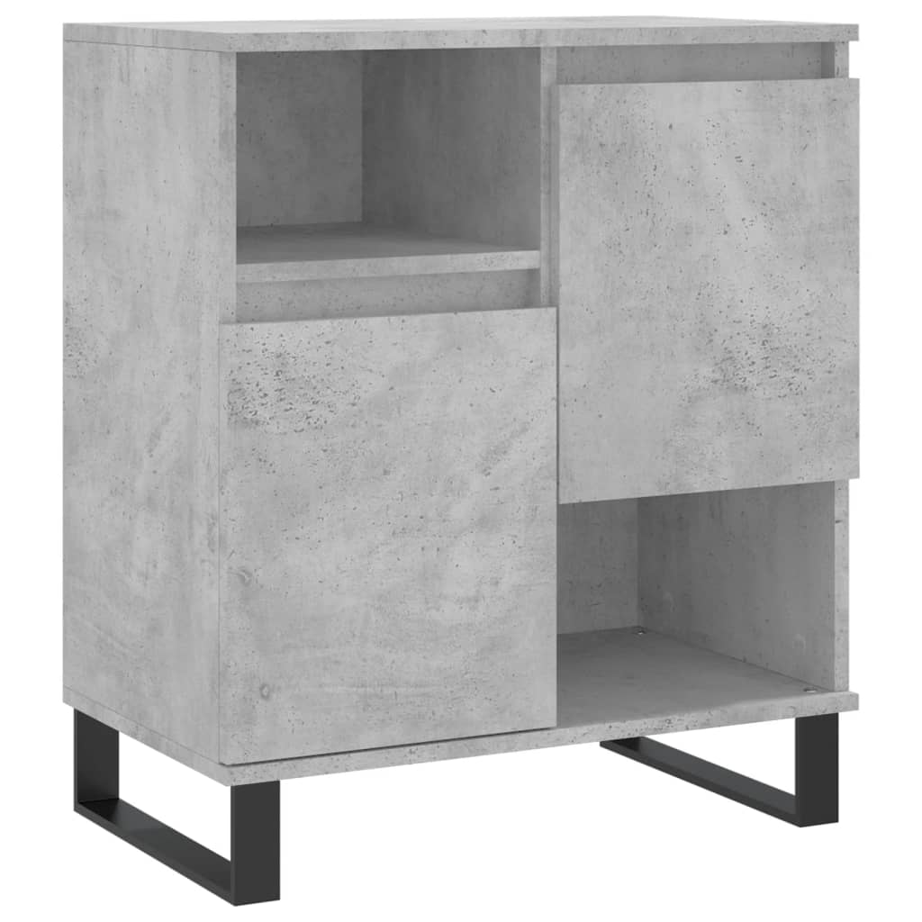 Servantă, gri beton, 60x35x70 cm, lemn prelucrat - Lando