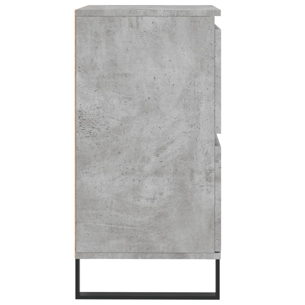 Servantă, gri beton, 60x35x70 cm, lemn prelucrat - Lando