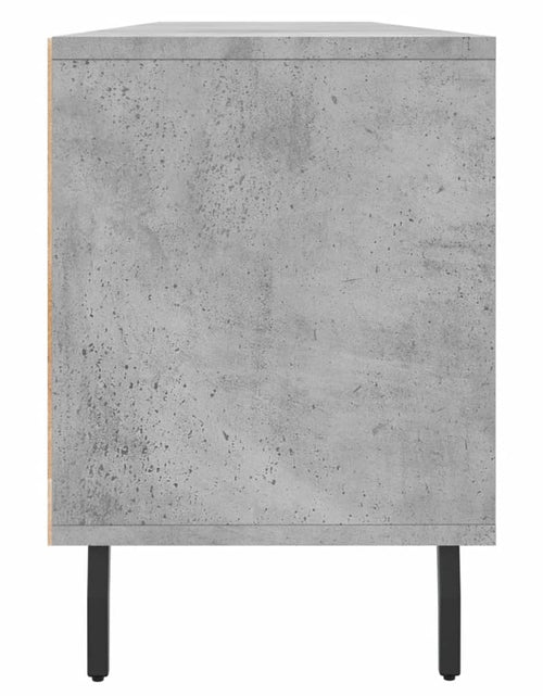 Încărcați imaginea în vizualizatorul Galerie, Comodă TV, gri beton, 150x30x44,5 cm, lemn prelucrat Lando - Lando
