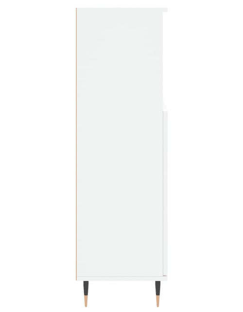 Загрузите изображение в средство просмотра галереи, Dulap de baie, alb, 30x30x100 cm, lemn prelucrat Lando - Lando
