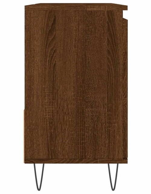 Încărcați imaginea în vizualizatorul Galerie, Dulap de baie, stejar maro, 65x33x60 cm, lemn prelucrat Lando - Lando
