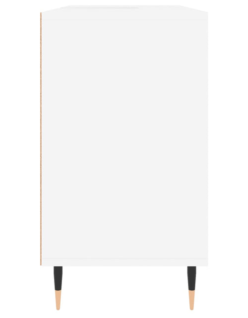 Загрузите изображение в средство просмотра галереи, Dulap pentru baie, alb, 80x33x60 cm, lemn compozit Lando - Lando
