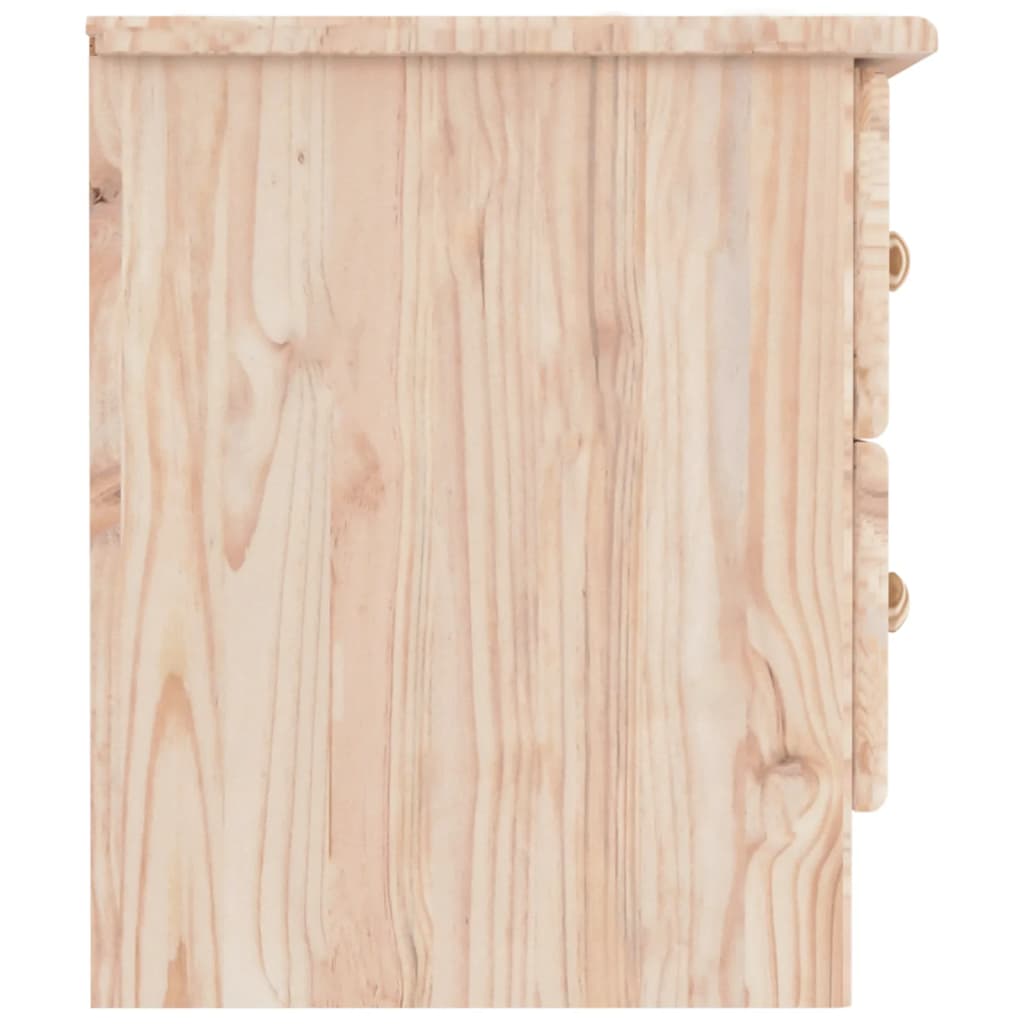 Noptieră ALTA, 43x35x40,5 cm, lemn masiv de pin - Lando