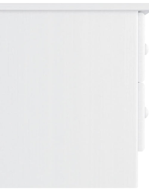 Загрузите изображение в средство просмотра галереи, Noptieră ALTA, alb, 43x35x40,5 cm, lemn masiv de pin - Lando
