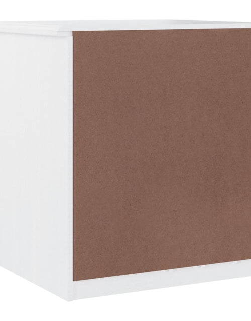 Загрузите изображение в средство просмотра галереи, Noptieră ALTA, alb, 43x35x40,5 cm, lemn masiv de pin - Lando
