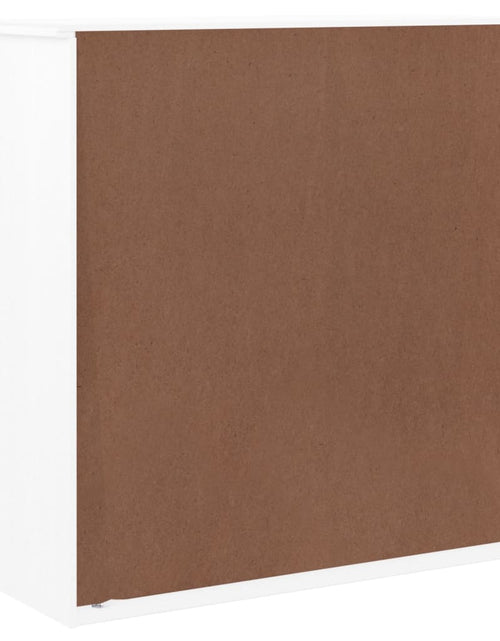 Загрузите изображение в средство просмотра галереи, Comodă cu sertare ALTA, alb, 77x35x73 cm, lemn masiv de pin - Lando
