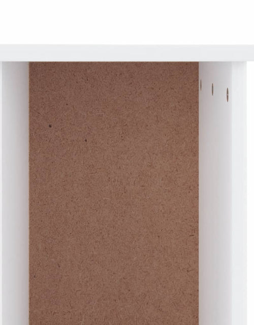 Загрузите изображение в средство просмотра галереи, Banchetă pantofar „ALTA”, alb, 100x35x45 cm, lemn masiv de pin - Lando
